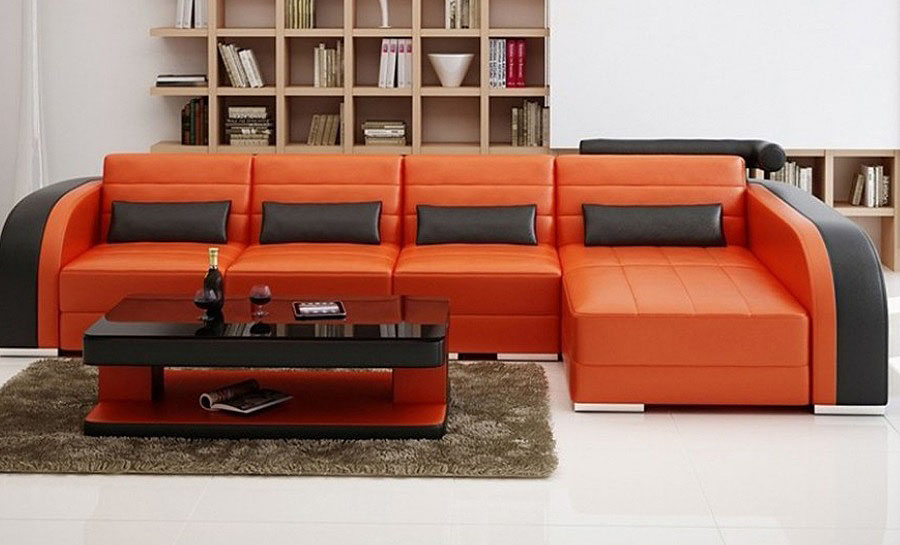 Umbra - 3sC - Leather Sofa Lounge Set